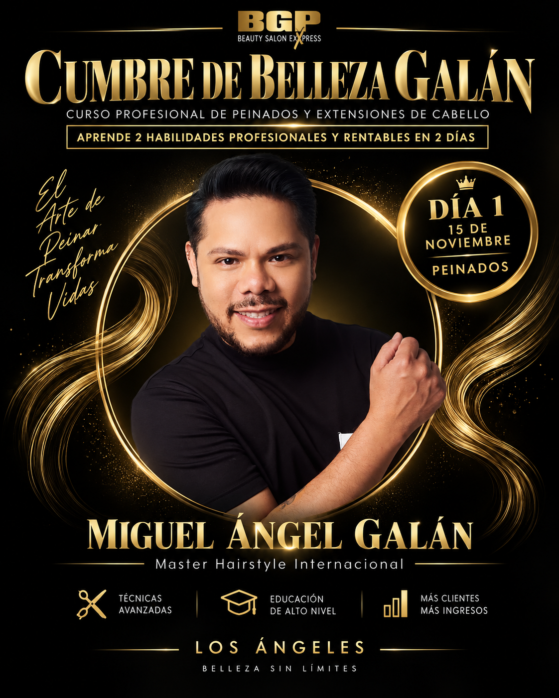 🔥 PEINADOS QUE VENDEN

Domingo 15 de noviembre · 2026