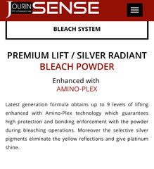 BLEACH POWDER PLATA/SILVER 500GR / 1.1LB