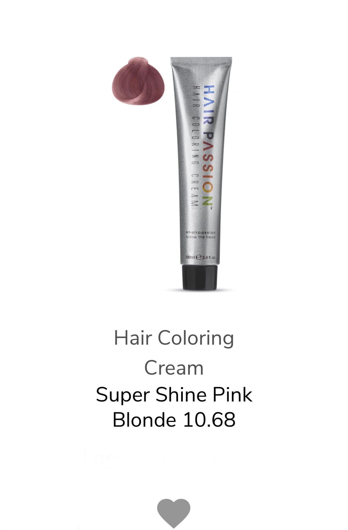 10.68 Super Shine Pink Blonde 3.4 oz