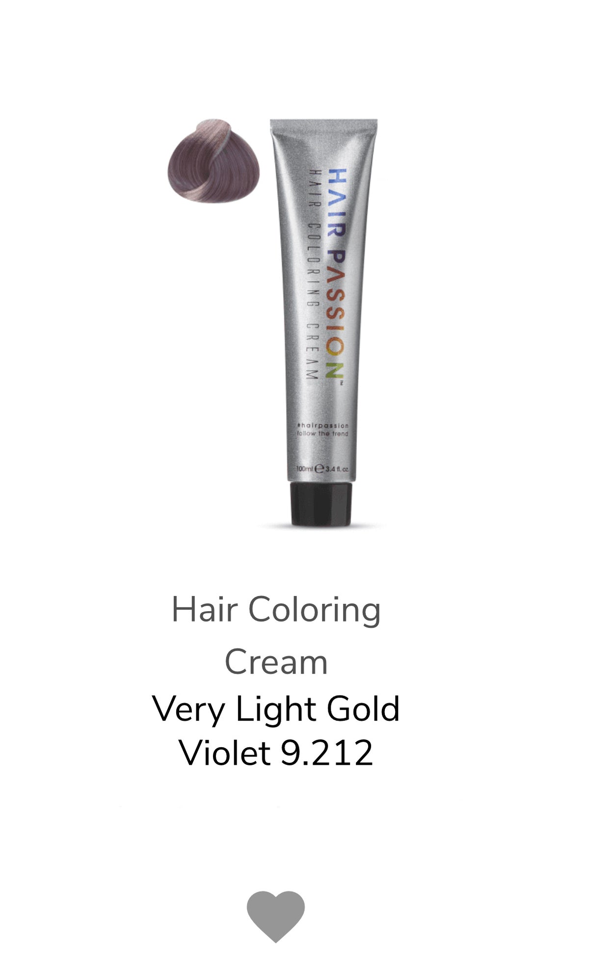 9.212 Very Light Gold Violet 3.4 oz