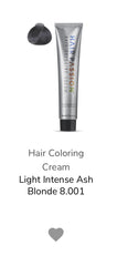 8.001 Light Intense Ash Blonde 8.001 3.4 oz